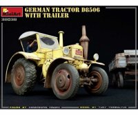 550038038 1:35 Deutscher Traktor D8506 mit Anhänger (1)