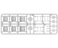 550038038 1:35 Deutscher Traktor D8506 mit Anhänger (1)