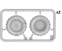 550038038 1:35 Deutscher Traktor D8506 mit Anhänger (1)