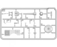 550038038 1:35 Deutscher Traktor D8506 mit Anhänger (1)