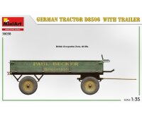 550038038 1:35 Deutscher Traktor D8506 mit Anhänger (1)