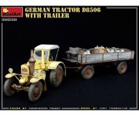 550038038 1:35 Deutscher Traktor D8506 mit Anhänger (1)