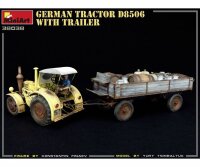 550038038 1:35 Deutscher Traktor D8506 mit Anhänger (1)