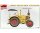 550038038 1:35 Deutscher Traktor D8506 mit Anhänger (1)