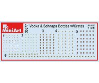 550035577 1:35 Vodkaflaschen mit Holzkisten
