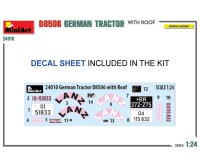 550024010 1:24 Dt. Traktor D8506 m. Kabinendach