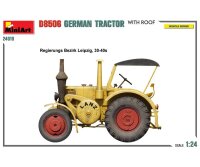 550024010 1:24 Dt. Traktor D8506 m. Kabinendach