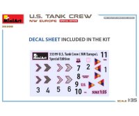 550035399 1:35 Fig. US Panzerbesatzung (5) NW Eur.