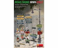 550035611 1:35 WW2 Italien. Verkehrsschilder