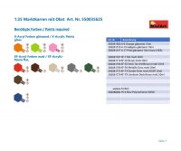 550035625 1:35 Marktkarren mit Obst