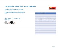 1:35 M&uuml;lltonen modern Stahl