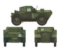 550035074 1:35 Dt. Dingo Mk II Pz.Kpfw.Mk.1 202e