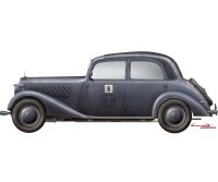 550035103 1:35 Kraftfahrzeug TYPE 170V Cabrio