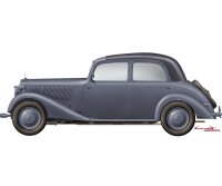550035103 1:35 Kraftfahrzeug TYPE 170V Cabrio