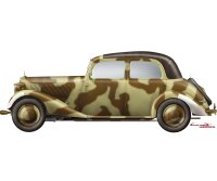 550035103 1:35 Kraftfahrzeug TYPE 170V Cabrio