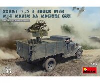 550035186 1:35 Sowjetischer 1,5t LKW Vierling M-4 Maxim(2)