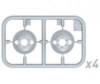 550035201 1:35 Räder-Set ZIS-6 (12) 3Achs