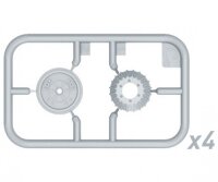 550035201 1:35 Räder-Set ZIS-6 (12) 3Achs