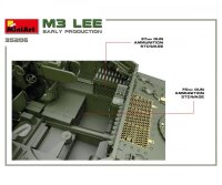 550035206 1:35 M3 Lee Frühe Produkt. m. Interieur