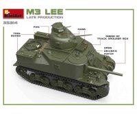 550035214 1:35 US M3 Lee Späte Produktion