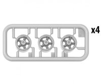 550035220 1:35 Laufrollen-Set M3/M4 VVSS (12+12)