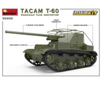 550035230 1:35 Tacam T-60 Rom. Jagdpanzer Interie.