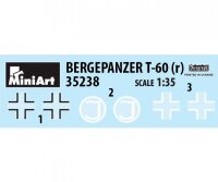 550035238 1:35 T-60 (r) Bergepanzer Interieur