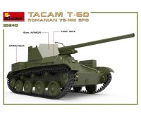 550035240 1:35 Rom. 76-mm SPG Tacam T-60 Interieur