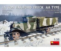 1:35 1,5to Schienen-LKW AA Type mit Schiene