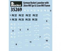 550035269 1:35 Dt. Raketenwerfer 28cmWK/32cmWK
