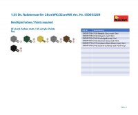 550035269 1:35 Dt. Raketenwerfer 28cmWK/32cmWK