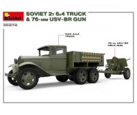 550035272 1:35 Sov. 2t LKW 6x4 m. 76mm USV-BR Pak