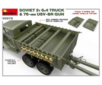 550035272 1:35 Sov. 2t LKW 6x4 m. 76mm USV-BR Pak