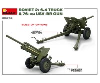 550035272 1:35 Sov. 2t LKW 6x4 m. 76mm USV-BR Pak