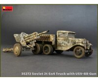 550035272 1:35 Sov. 2t LKW 6x4 m. 76mm USV-BR Pak