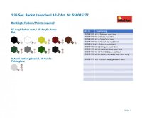 550035277 1:35 Sov. Rocket Launcher LAP-7