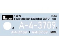 550035277 1:35 Sov. Rocket Launcher LAP-7