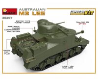 550035287 1:35 Austr. M3 Lee Interieur