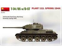 550035293 1:35 T-34/85 w/D-5T Plant 112 Früh. 1944