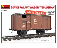 550035300 1:35 Sov. Eisenbahnwaggon Teplushka