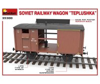 550035300 1:35 Sov. Eisenbahnwaggon Teplushka