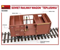 550035300 1:35 Sov. Eisenbahnwaggon Teplushka