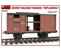 550035300 1:35 Sov. Eisenbahnwaggon Teplushka