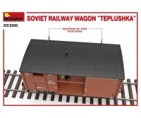 550035300 1:35 Sov. Eisenbahnwaggon Teplushka