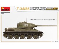 550035301 1:35 T-34/85 Comp.Turm 112 Som.1944 Int.