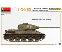 550035301 1:35 T-34/85 Comp.Turm 112 Som.1944 Int.