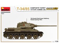 550035301 1:35 T-34/85 Comp.Turm 112 Som.1944 Int.