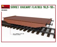 550035303 1:35 Sov. Flachbettwaggon 16,5-18to.