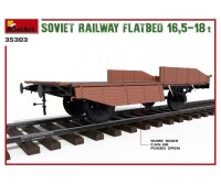 550035303 1:35 Sov. Flachbettwaggon 16,5-18to.