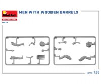 550038070 1:35 Fig.-Set Männer mit Holzfässern (2)